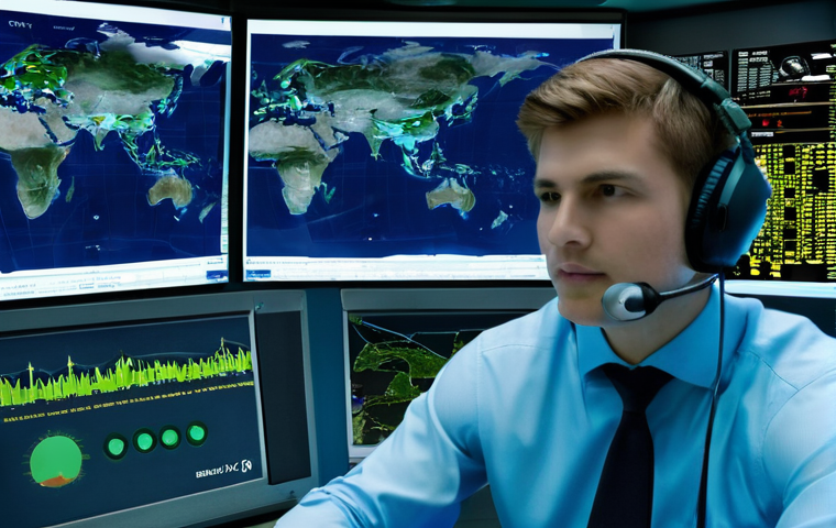 항공운항관리사 자격증 재시험 - **Air Traffic Controller in Training for ICAO Level 4 English Proficiency**
    A focused young adul...